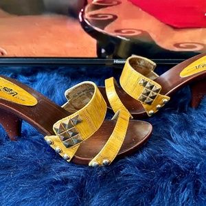 Yellow Studded Studs